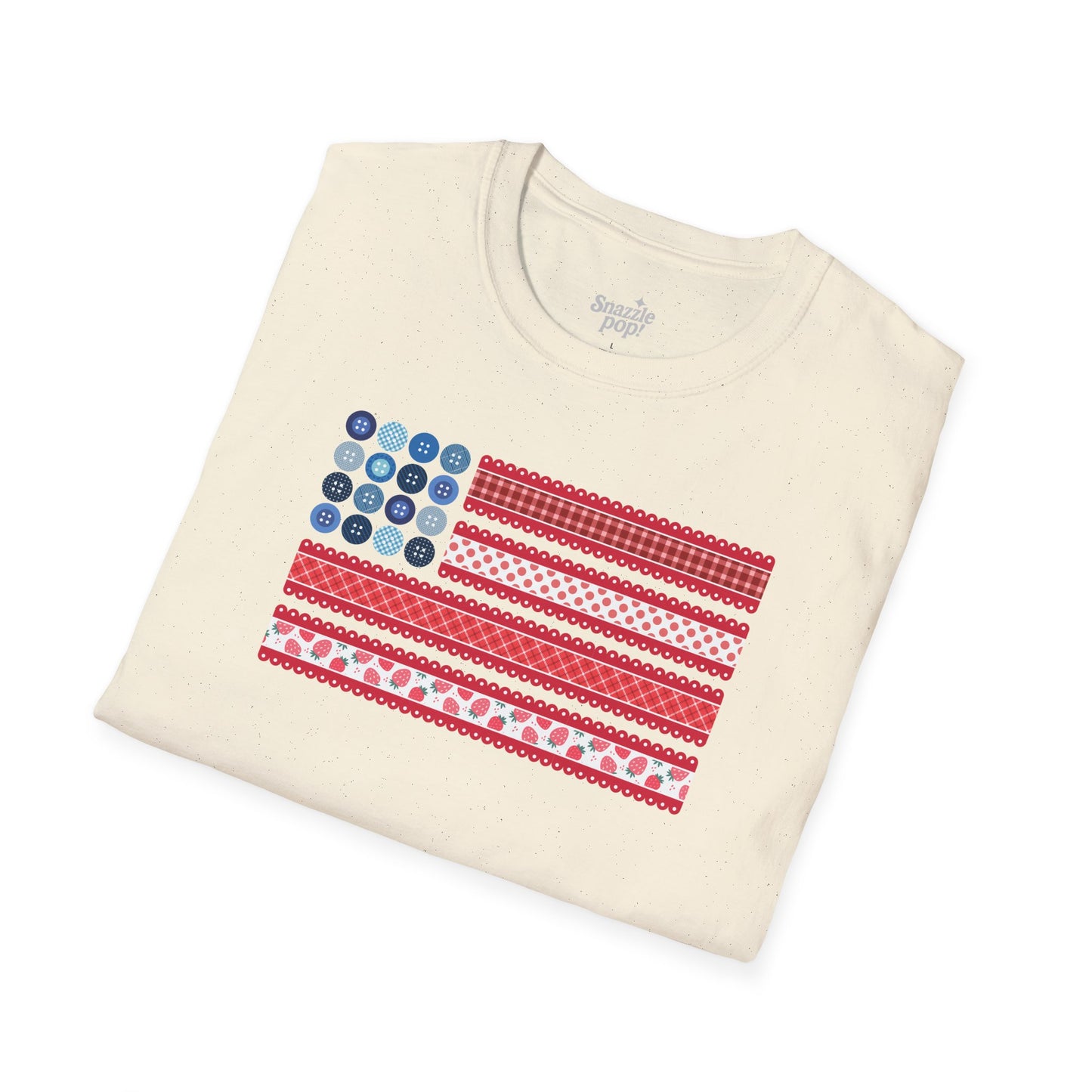 Sew Sweet Liberty T-shirt - Unisex Softstyle Crafty Tee - Sew Night T-shirt, Embroidery, Quilting, Stitching, Craft T-shirt (Inclusive Sizing: XS - 5X)