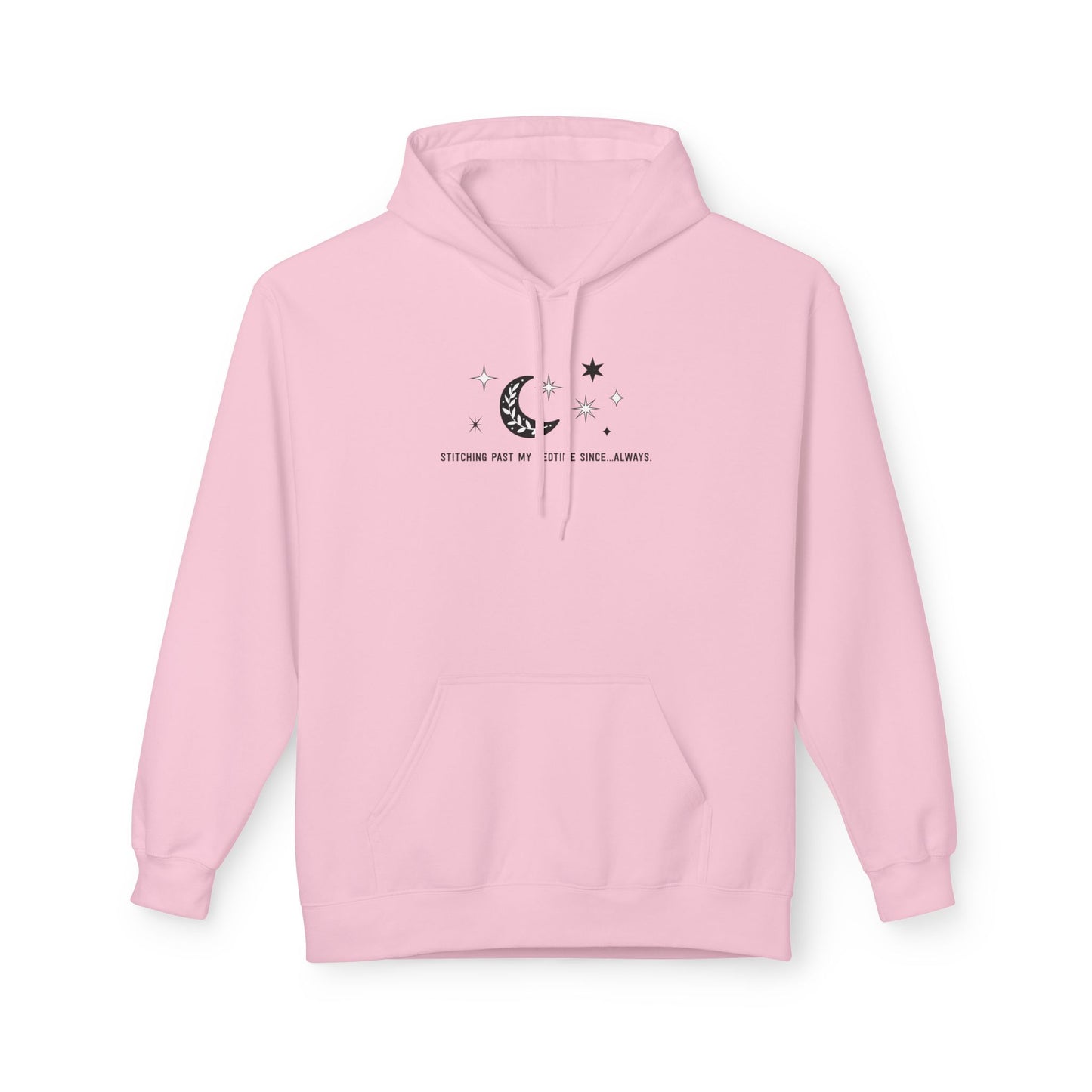 Stitching Past My Bedtime...Since Always. Unisex Hoodie with Front Pocket - Hooded Sweatshirt
