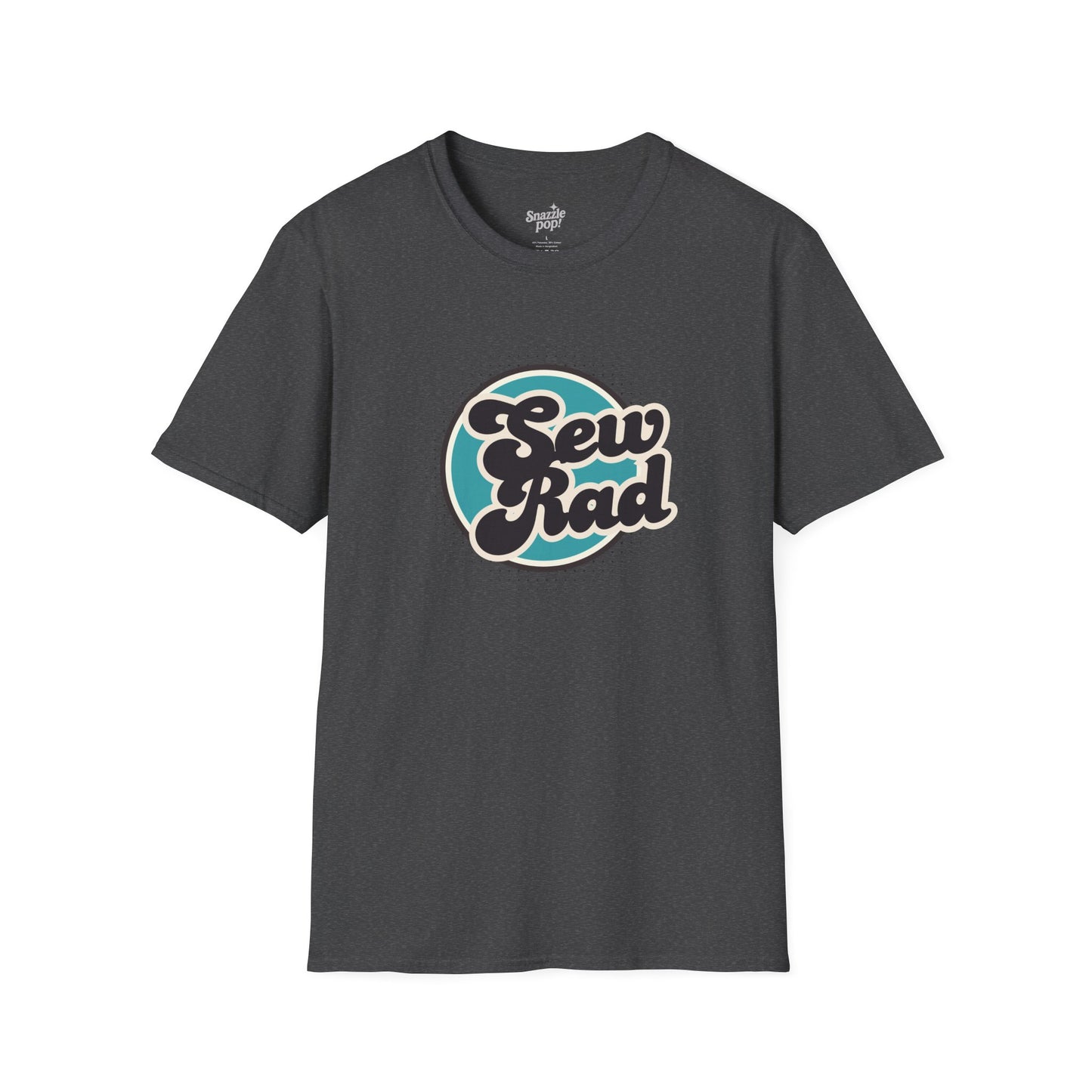 SEW RAD T-shirt - Unisex Softstyle Crafty Tee - Sew Night T-shirt (Inclusive Sizing: S - 5X)