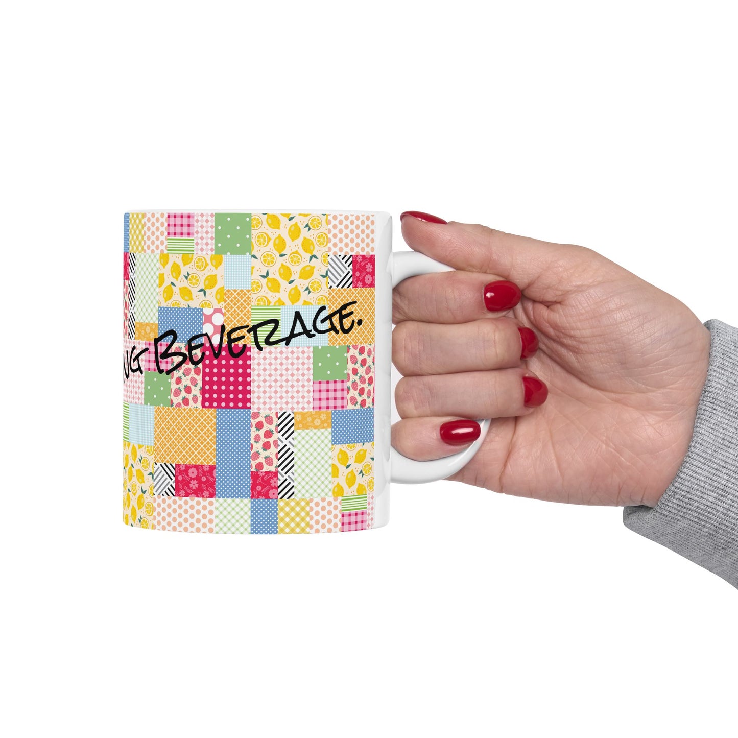 This is my Binding Beverage 11 oz. Mug - White - Sewing Friend Gift - Sewing Coffee Mug