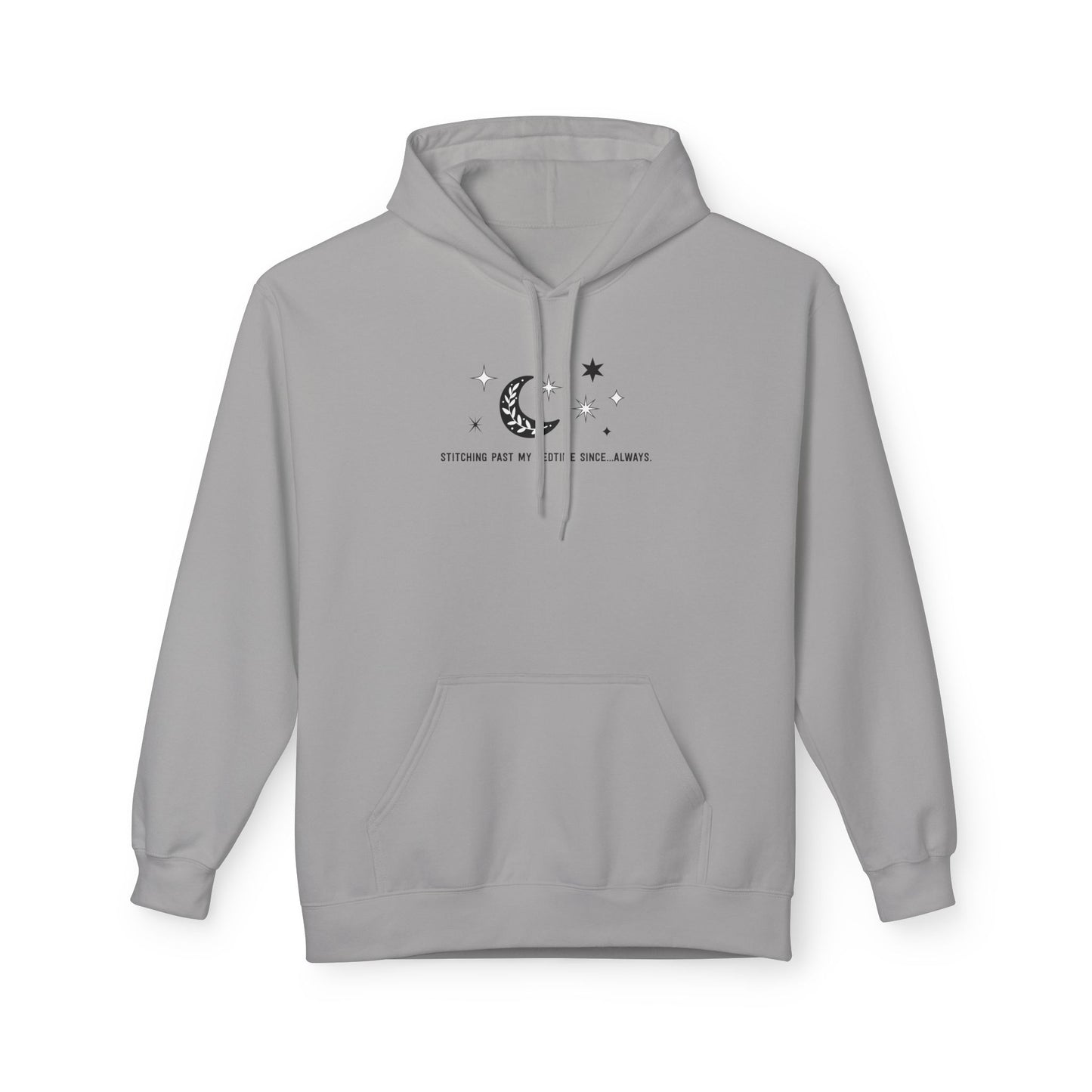 Stitching Past My Bedtime...Since Always. Unisex Hoodie with Front Pocket - Hooded Sweatshirt