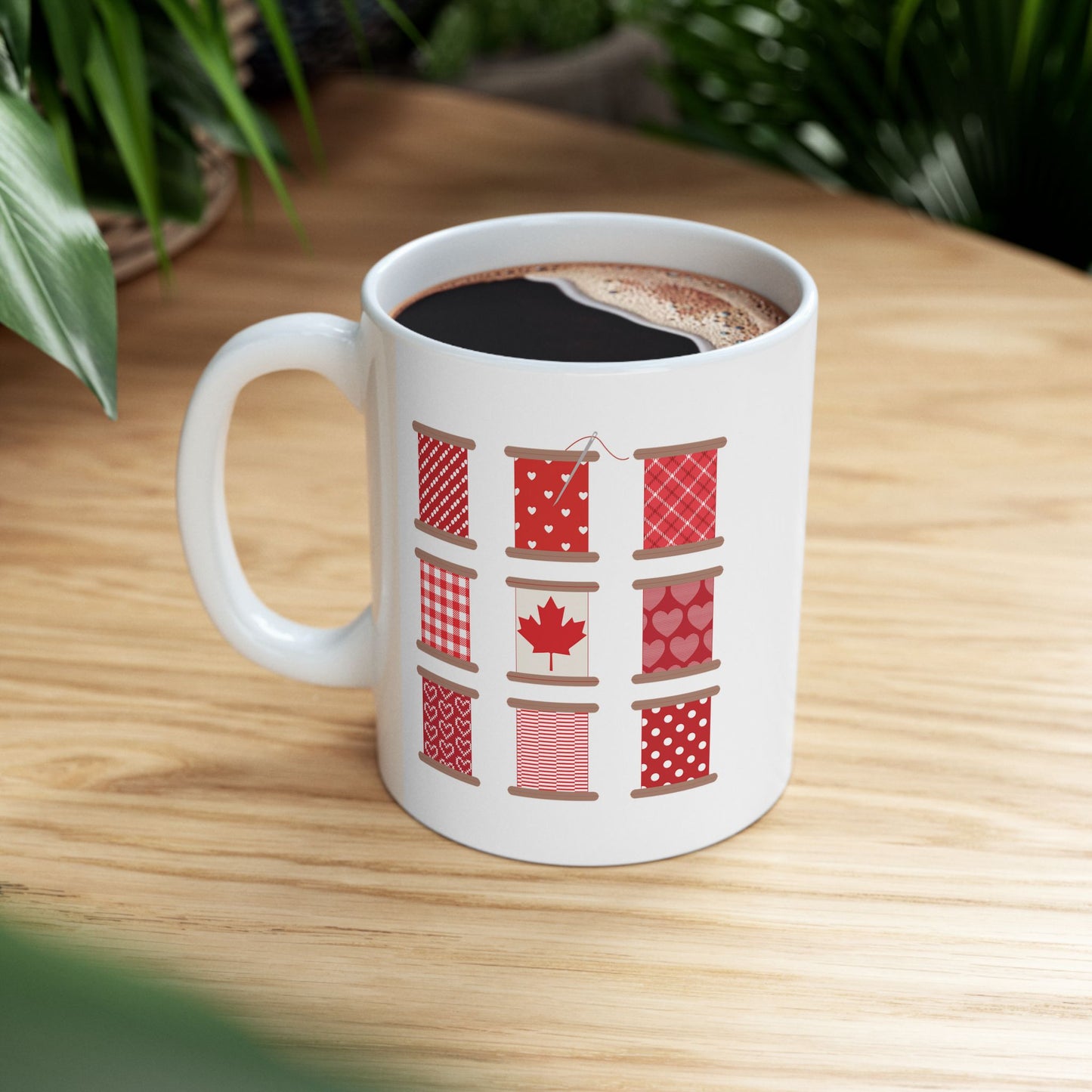 Sew Canada! 11 oz. Mug - White