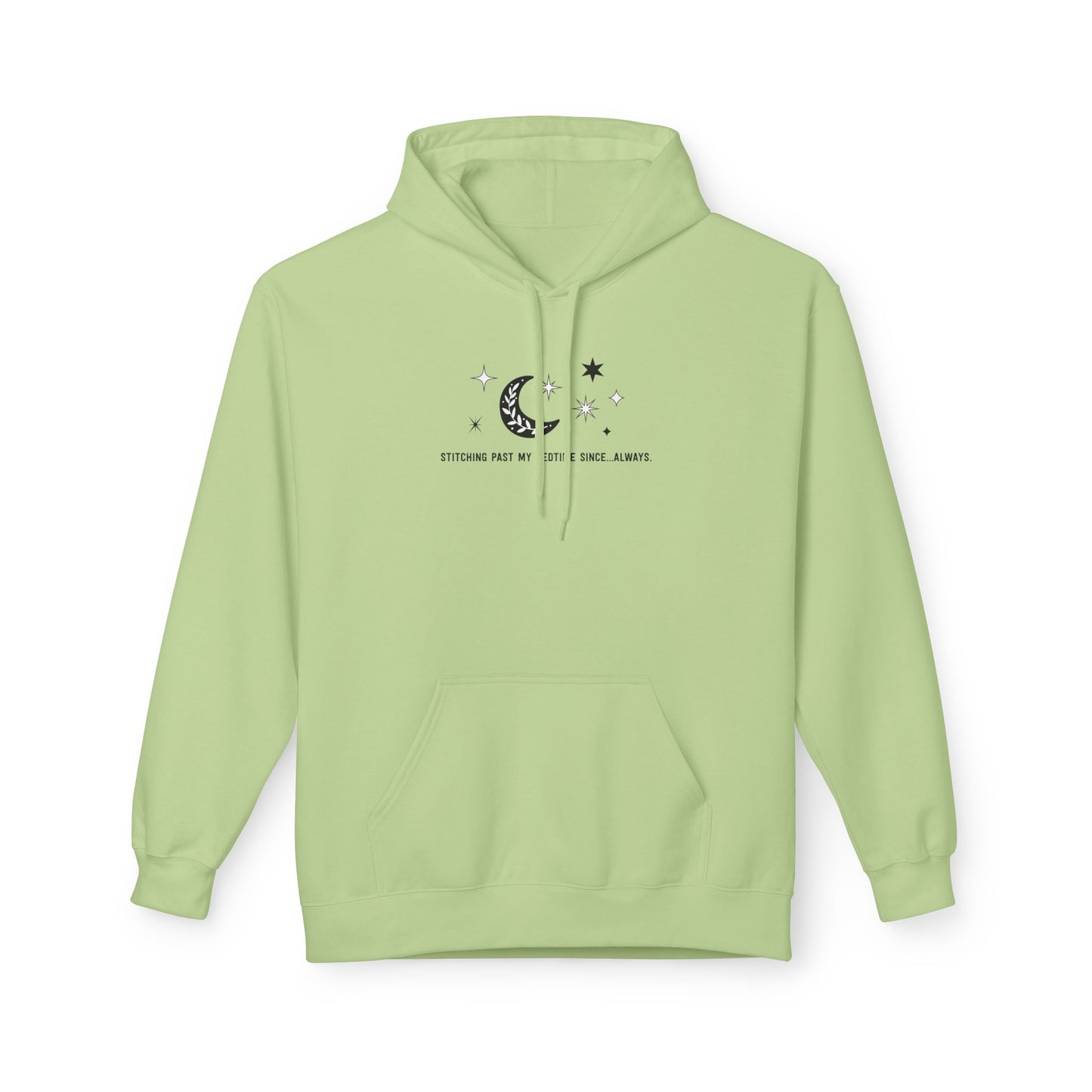 Stitching Past My Bedtime...Since Always. Unisex Hoodie with Front Pocket - Hooded Sweatshirt
