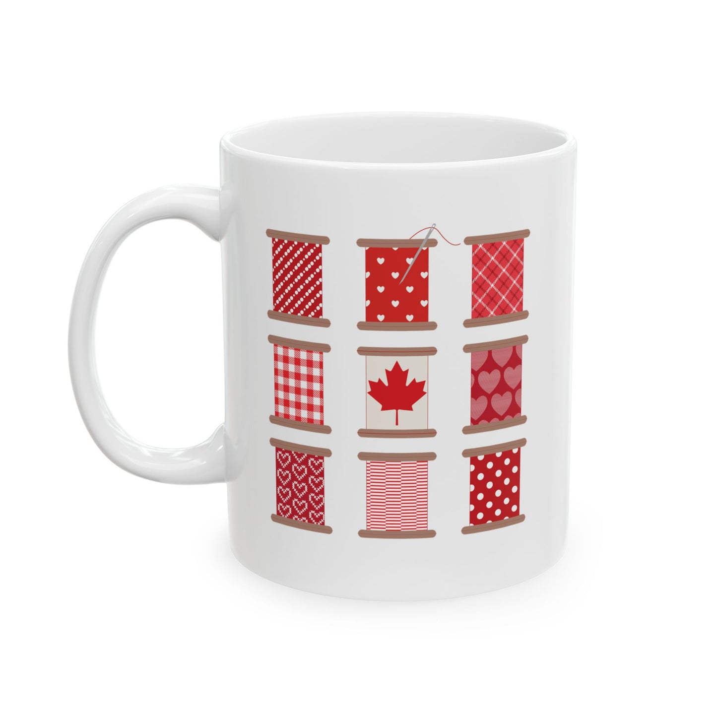 Sew Canada! 11 oz. Mug - White