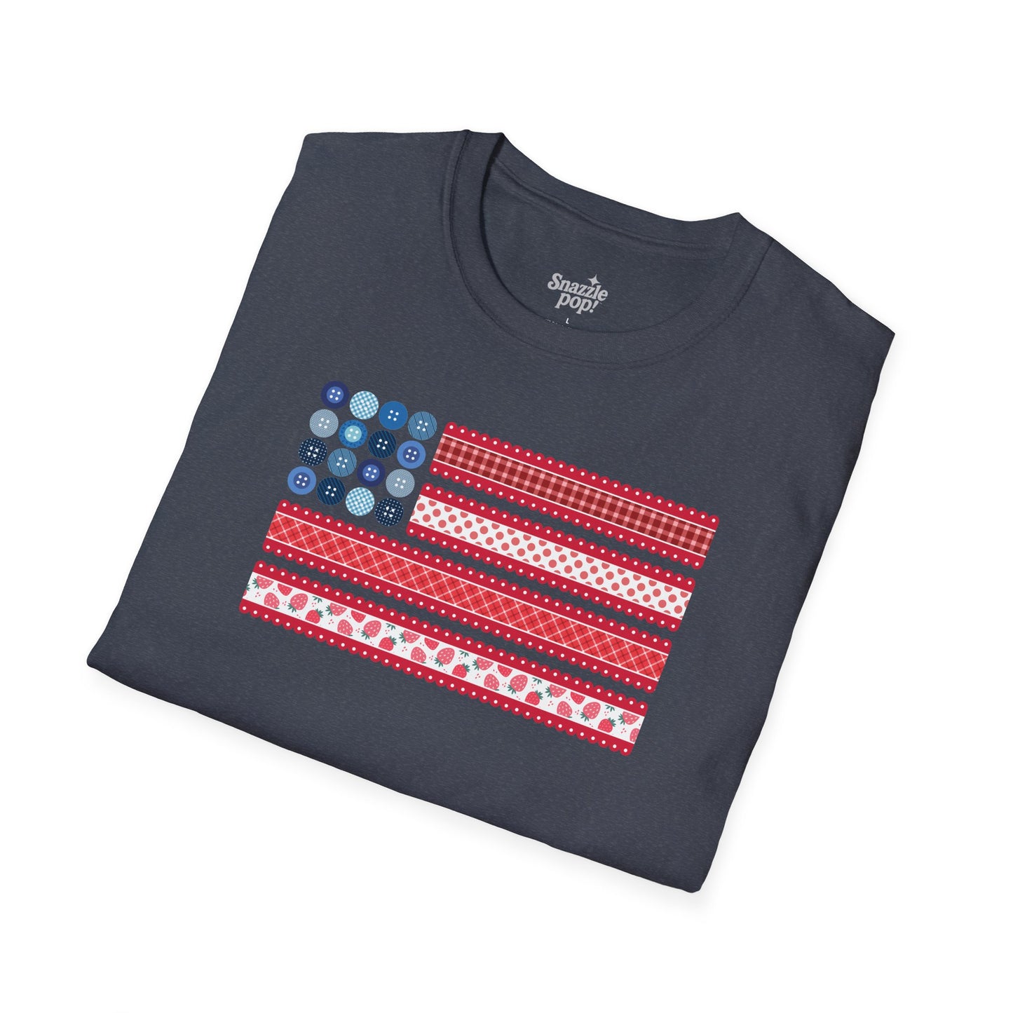 Sew Sweet Liberty T-shirt - Unisex Softstyle Crafty Tee - Sew Night T-shirt, Embroidery, Quilting, Stitching, Craft T-shirt (Inclusive Sizing: XS - 5X)