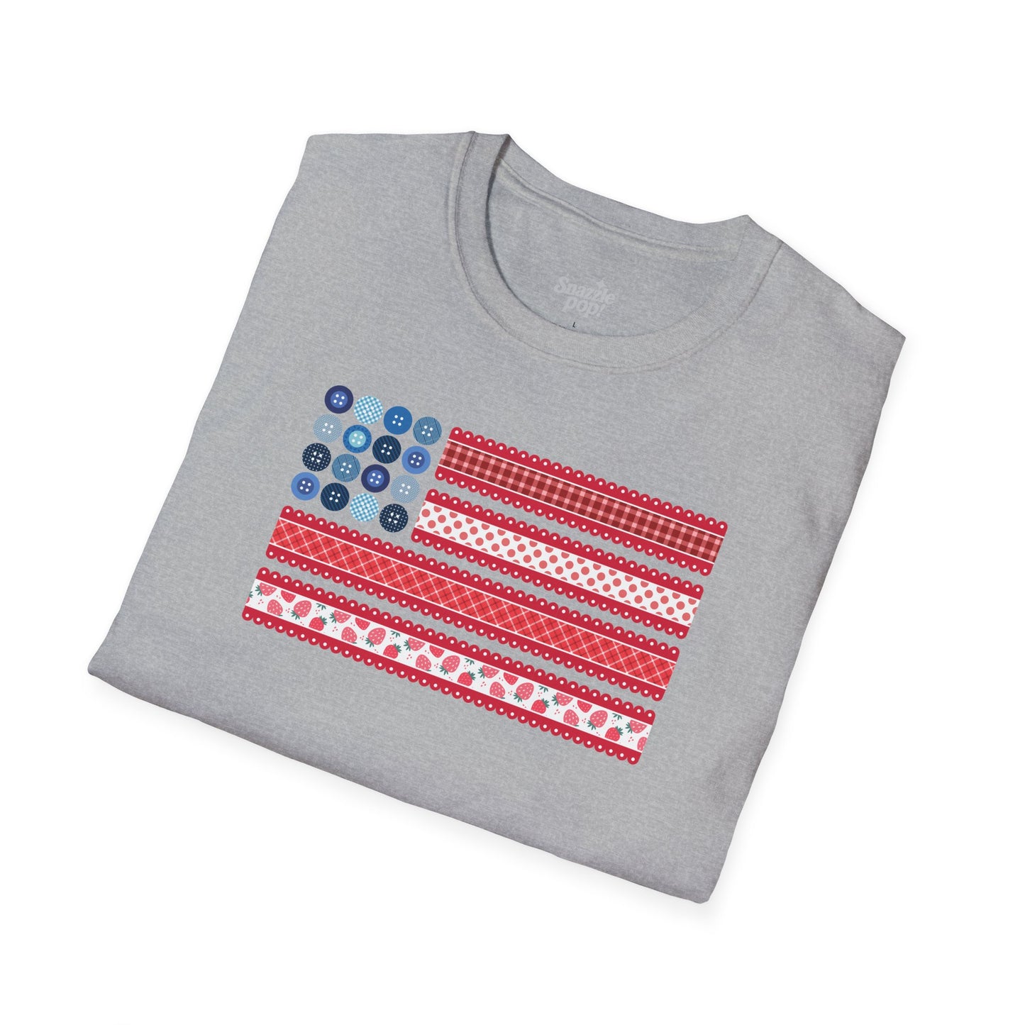 Sew Sweet Liberty T-shirt - Unisex Softstyle Crafty Tee - Sew Night T-shirt, Embroidery, Quilting, Stitching, Craft T-shirt (Inclusive Sizing: XS - 5X)