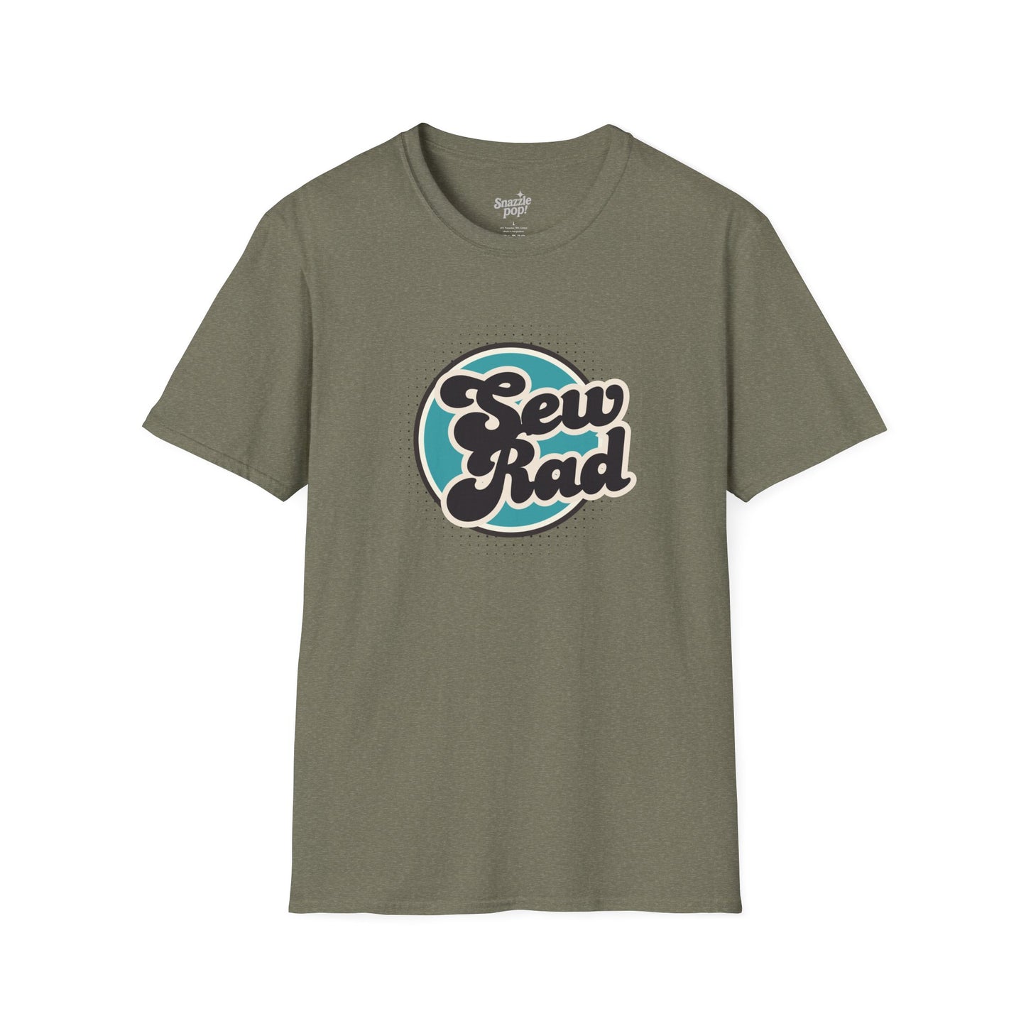 SEW RAD T-shirt - Unisex Softstyle Crafty Tee - Sew Night T-shirt (Inclusive Sizing: S - 5X)