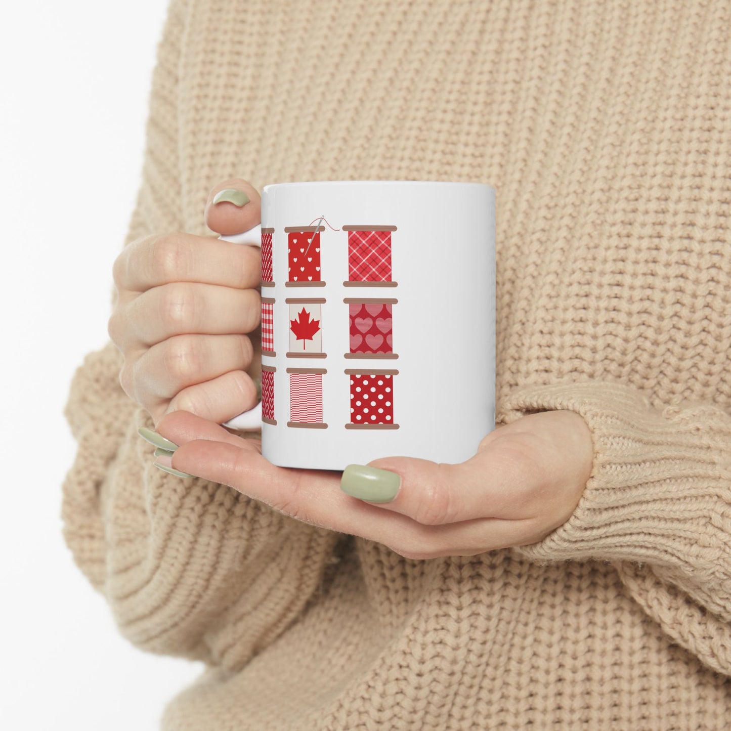 Sew Canada! 11 oz. Mug - White