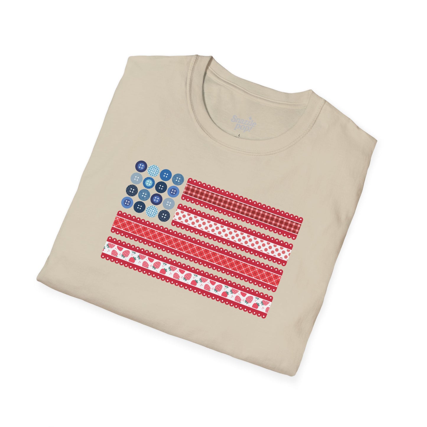 Sew Sweet Liberty T-shirt - Unisex Softstyle Crafty Tee - Sew Night T-shirt, Embroidery, Quilting, Stitching, Craft T-shirt (Inclusive Sizing: XS - 5X)
