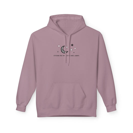 Stitching Past My Bedtime...Since Always. Unisex Hoodie with Front Pocket - Hooded Sweatshirt