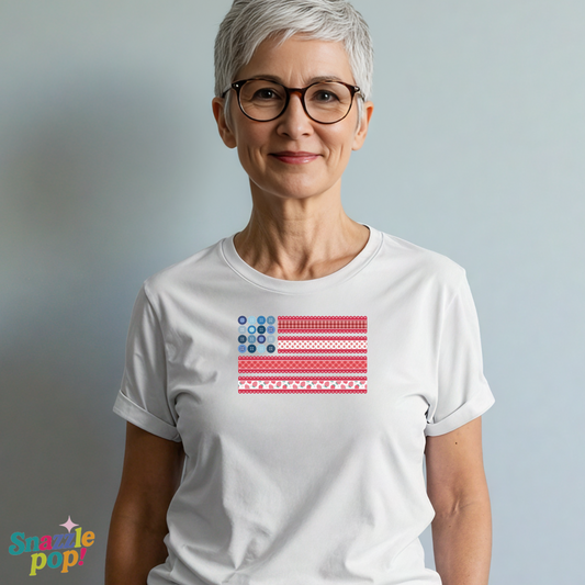 Sew Sweet Liberty T-shirt - Unisex Softstyle Crafty Tee - Sew Night T-shirt, Embroidery, Quilting, Stitching, Craft T-shirt (Inclusive Sizing: XS - 5X)