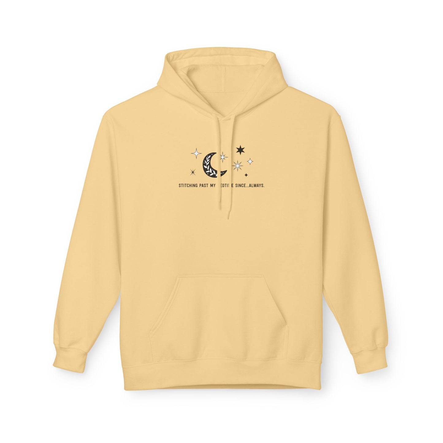 Stitching Past My Bedtime...Since Always. Unisex Hoodie with Front Pocket - Hooded Sweatshirt