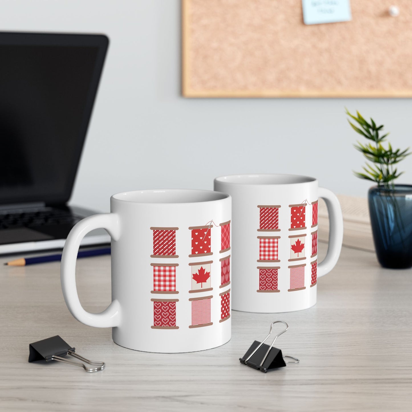 Sew Canada! 11 oz. Mug - White