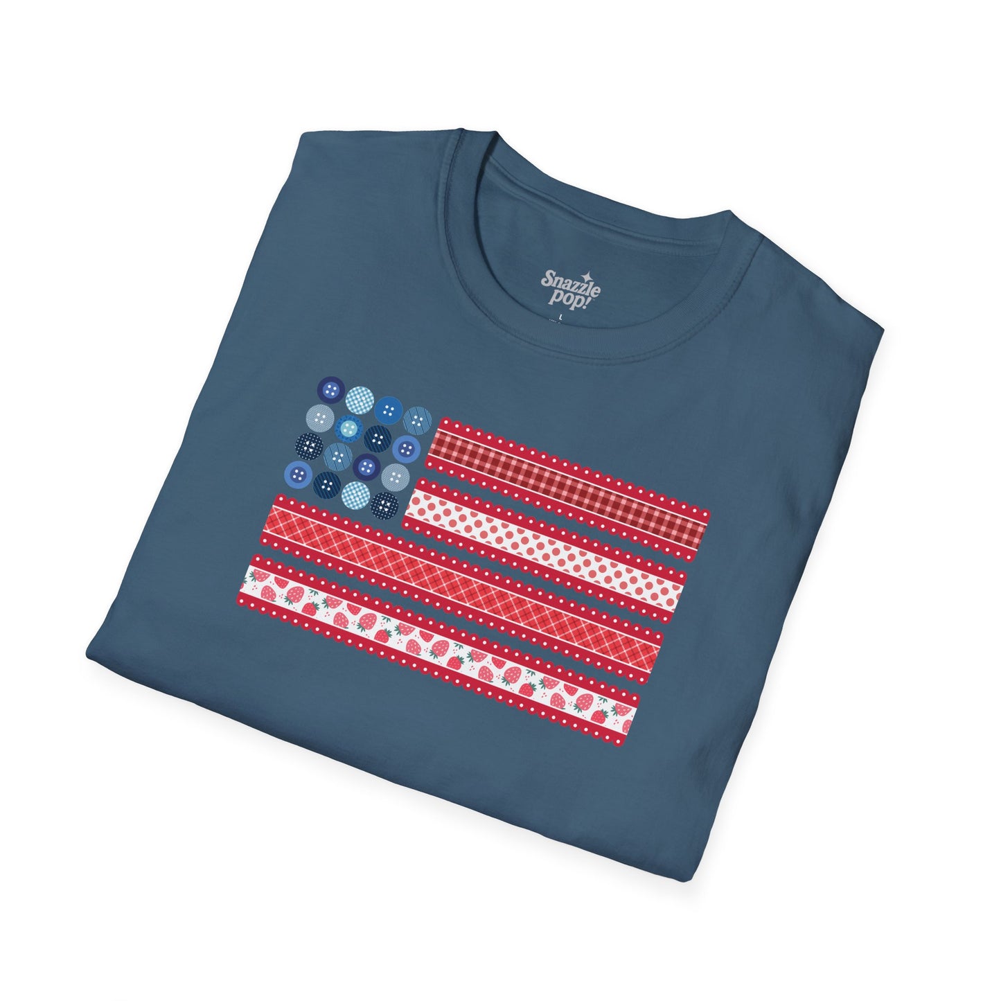 Sew Sweet Liberty T-shirt - Unisex Softstyle Crafty Tee - Sew Night T-shirt, Embroidery, Quilting, Stitching, Craft T-shirt (Inclusive Sizing: XS - 5X)