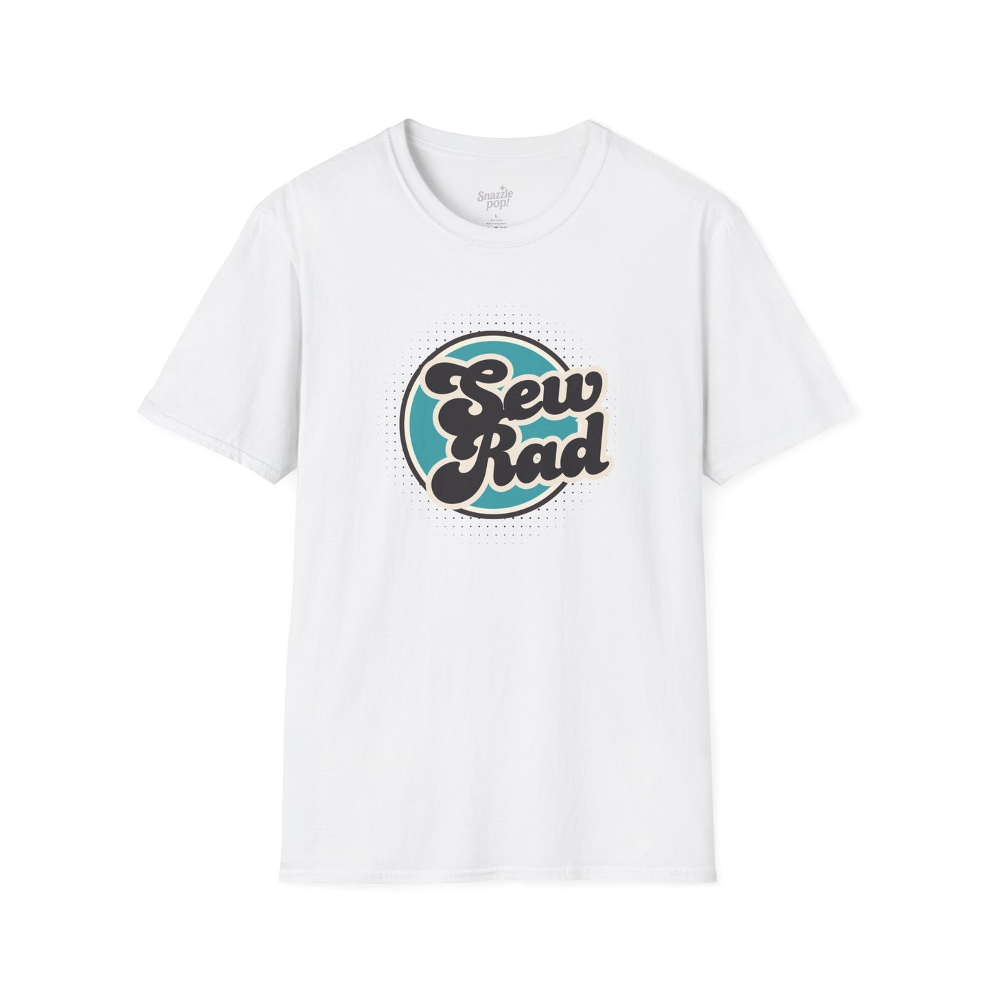 SEW RAD T-shirt - Unisex Softstyle Crafty Tee - Sew Night T-shirt (Inclusive Sizing: S - 5X)
