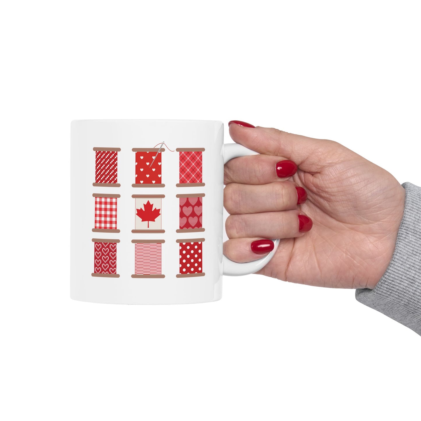 Sew Canada! 11 oz. Mug - White